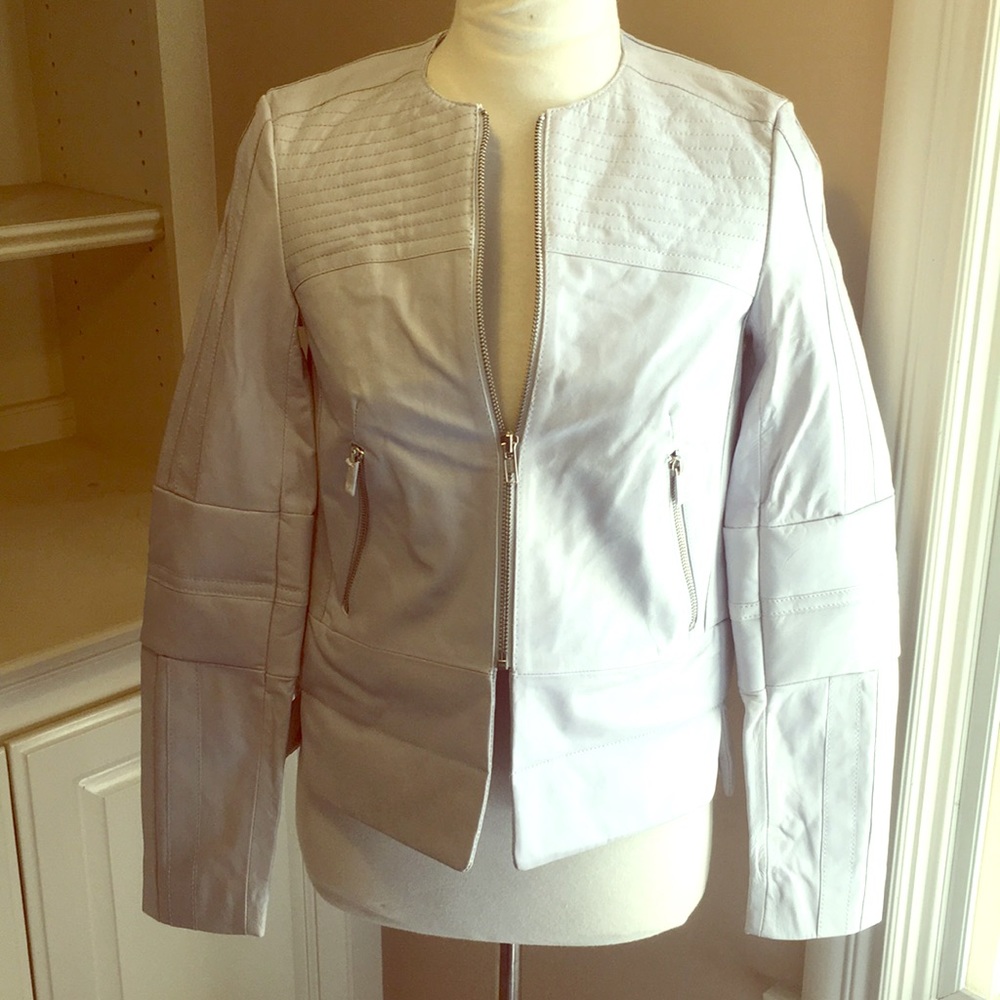 French Connection Leather Jacket